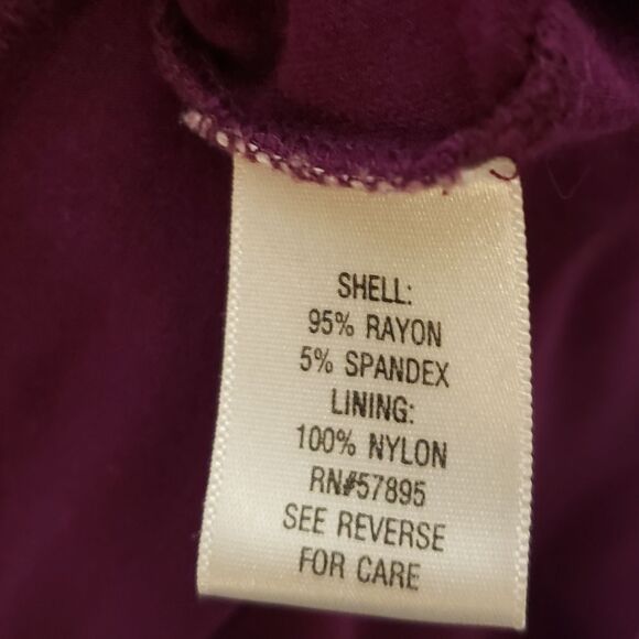 Womens Purple Blouse Tank top, Medium, Apt9 - Picture 9 of 9